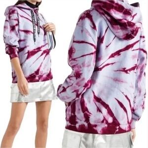 Proenza Schouler White Label Hoodie in baby blue. Size XS